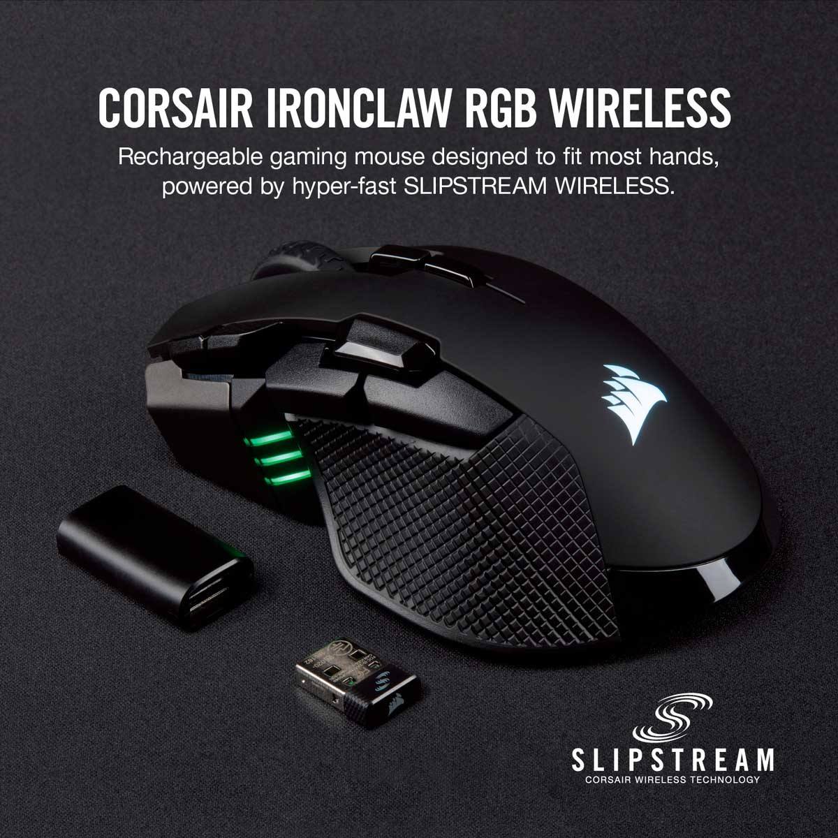 Chuột Corsair IronClaw RGB Wireless